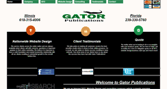 Desktop Screenshot of gatorpublications.com