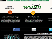 Tablet Screenshot of gatorpublications.com